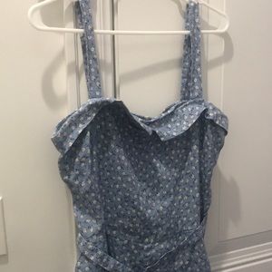 Ralph Lauren Cornflower Blue Sundress